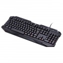 Kit Teclado E Mouse Gamer Kraken - Mouse 2400 Dpi Led 3 Cores Cabo Usb 1.8 Metros - Vgc-02